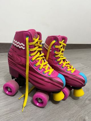 Patines Soy Luna talla 34/35  Protecciones y Casco