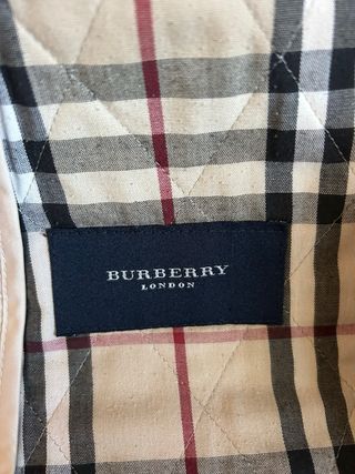 Chaqueta Burberry Heritage acolchada