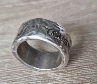 Anillo Tous Hombre Plata