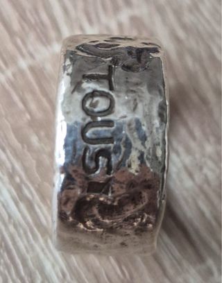 Anillo Tous Hombre Plata