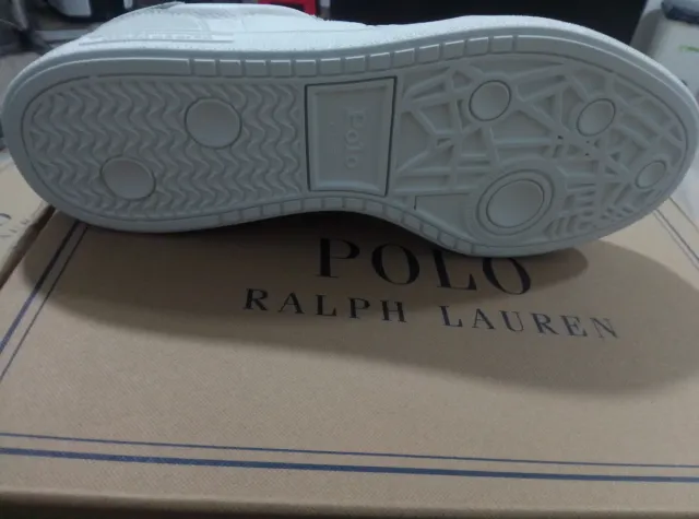 Zapatillas Polo Ralph Lauren Hombre Beige/Oro