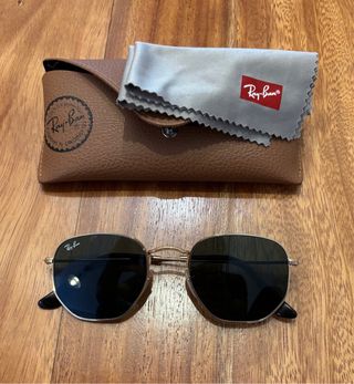 Gafas Ray-Ban Hexagonal Doradas 