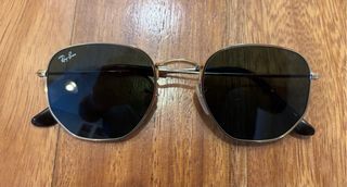 Gafas Ray-Ban Hexagonal Doradas 