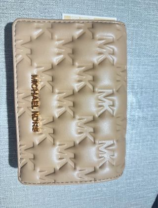 Cartera Michael Kors Beige Mujer