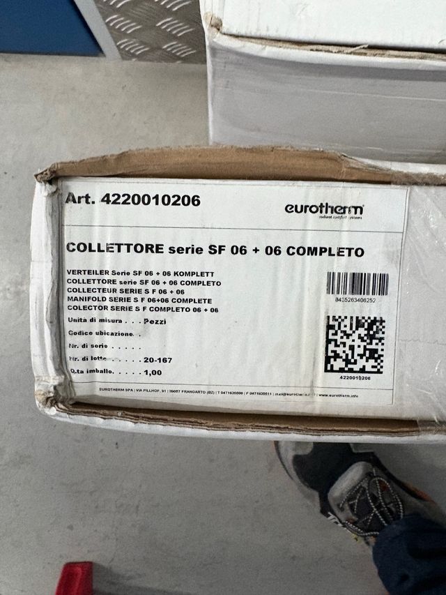 Colector Suelo Radiante Eurotherm 4220010206