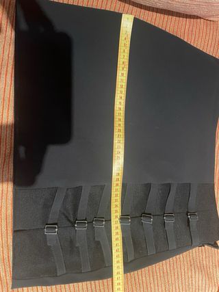 Minifalda negra Caramelo con tiras