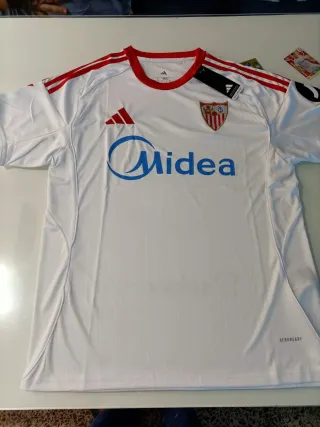 Camiseta Sevilla FC Adidas Talla L Blanca