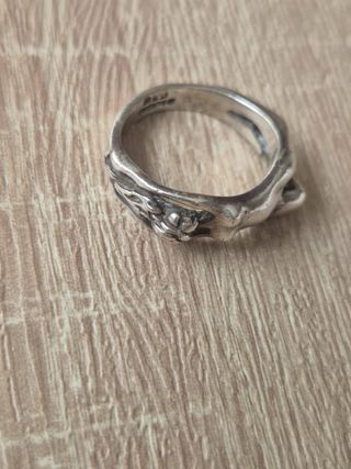 Anillo Plata Figura Mujer