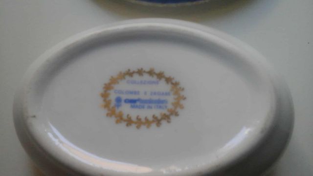 Set 5 Scatoline Ceramica Vintage