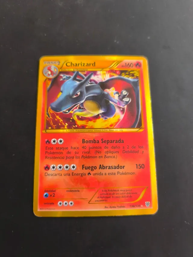 Carta Pokémon Charizard FA5 160 HP