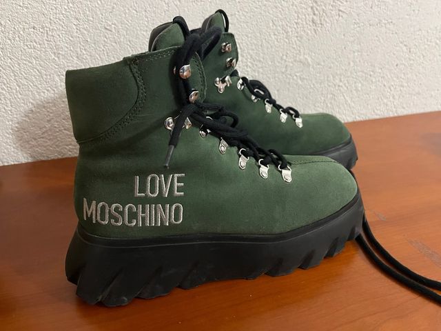 Botas Love Moschino Verdes