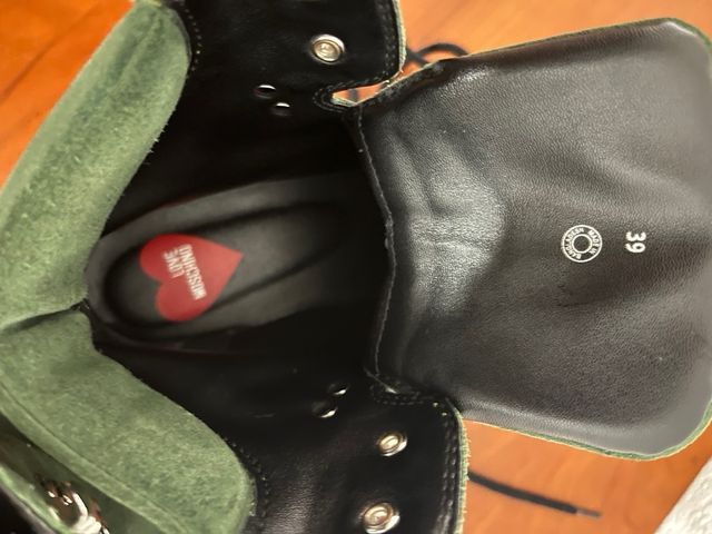 Botas Love Moschino Verdes