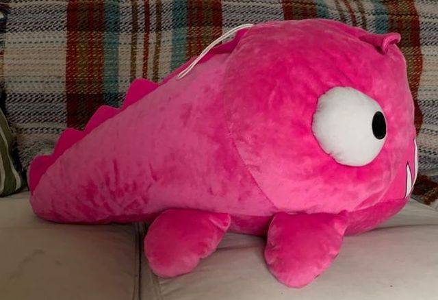 Peluche grande rosa 58 cm