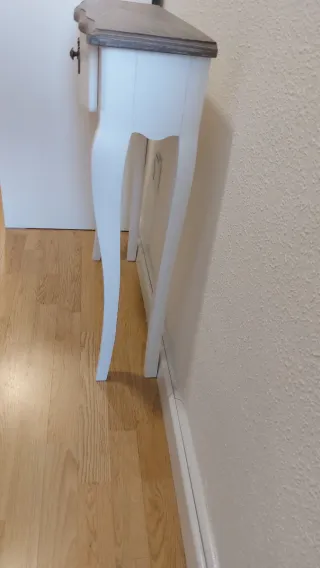 Mueble recibidor estilo vintage madera nuevo