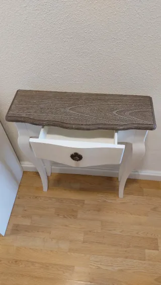 Mueble recibidor estilo vintage madera nuevo