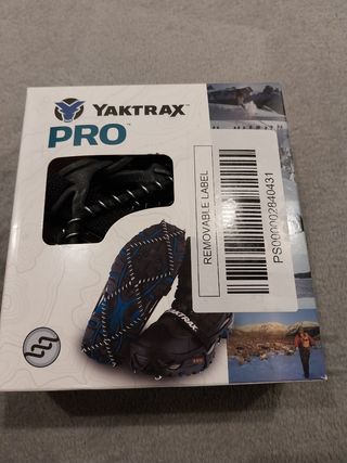 Ramponi da neve YakTrax Pro. Usato una volta.