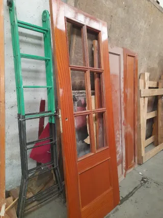 Puertas de interior color sapeli