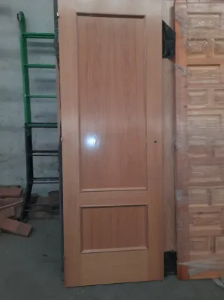 Puertas de interior color sapeli