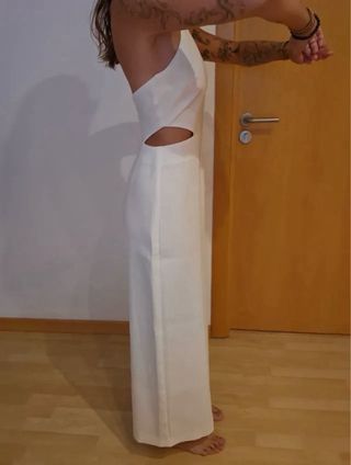 Mono elegante blanco Mango