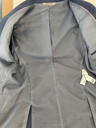 Chaqueta traje azul Talla 52