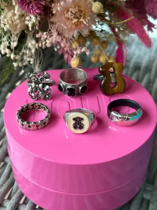 Lote 6 Anillos Tous