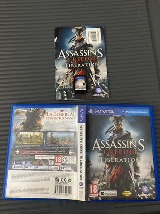 Assassin's Creed III Liberation PS Vita