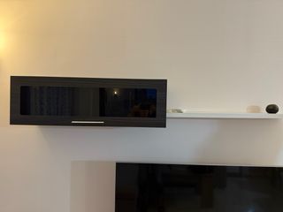 Cjto. de salón: sofá, mesa, mueble TV y estantería
