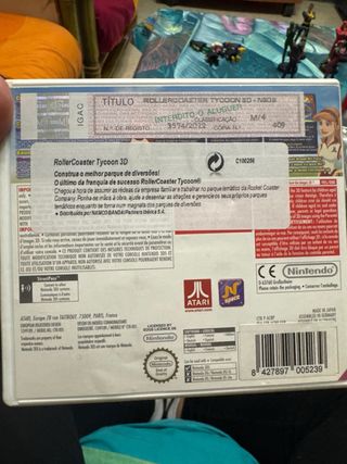RollerCoaster Tycoon 3D Nintendo 3DS