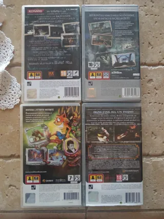 PSP Slim & Lite Nera + 3 Giochi