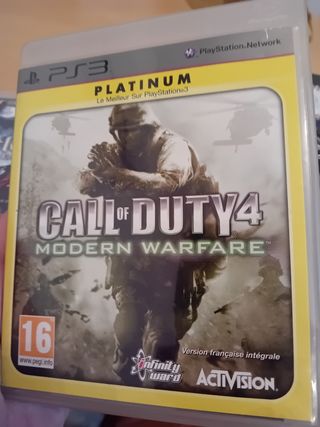 Call of Duty 4: Modern Warfare PS3 Platinum