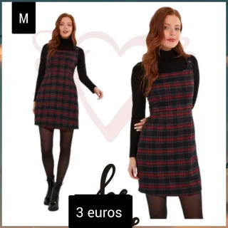Peto de cuadros talla M