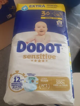 Pañales Dodot Sensitive Talla 3 (7-11kg)