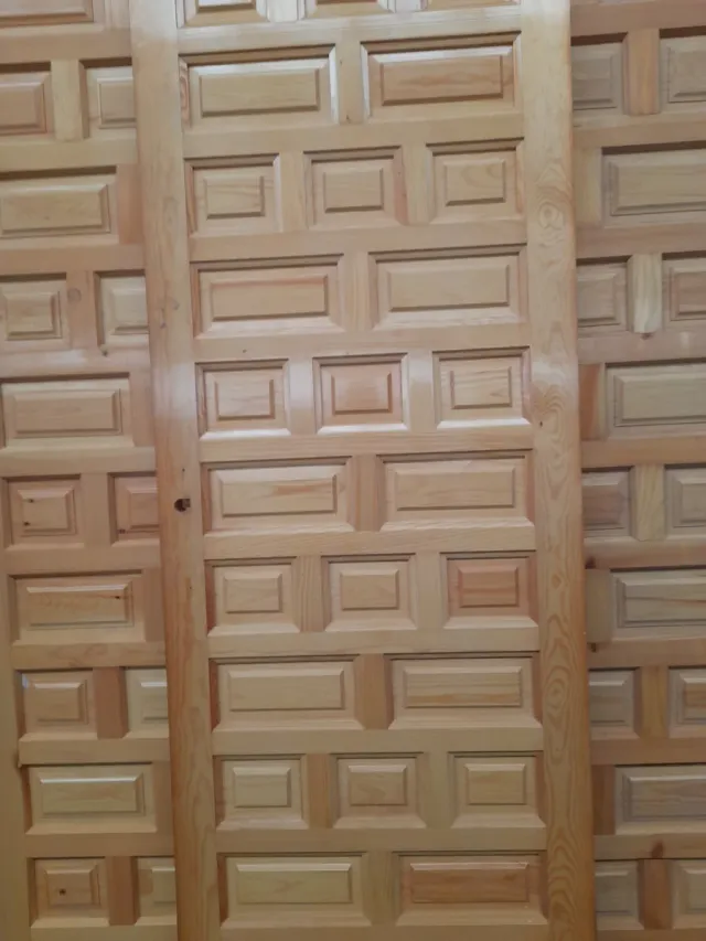 Puertas castellanas de madera