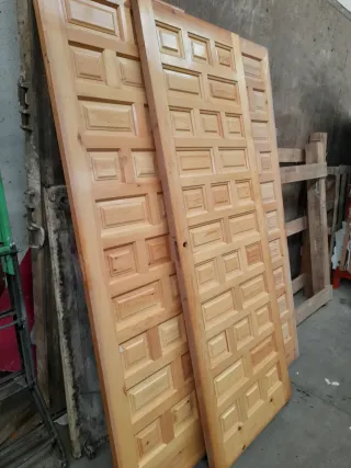 Puertas castellanas de madera