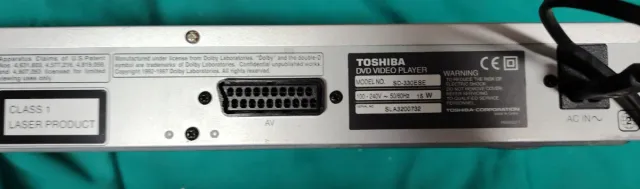 Lettore DVD Toshiba sd-330ESE