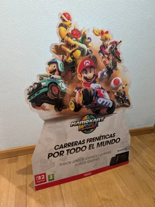 Figura Display Promocional Mario Kart World Ninten