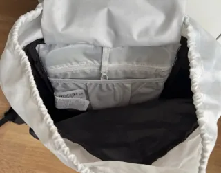 Mochila Quechua Negra y Azul