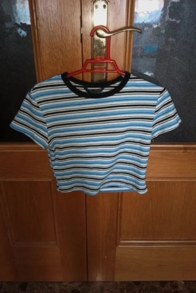 Camiseta de mujer a rayas