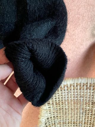 Maglione Saint Laurent nero con scritte