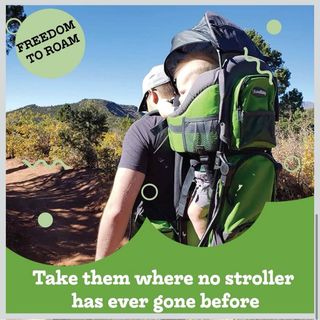 Mochila Portabebés Luvdbaby Verde