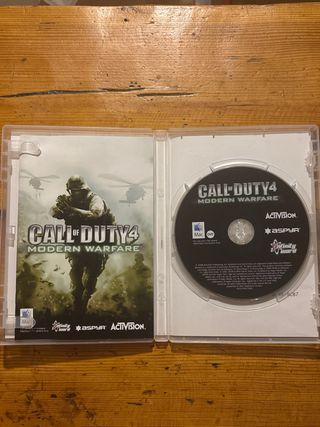 Call of Duty 4 Modern Warfare Mac DVD