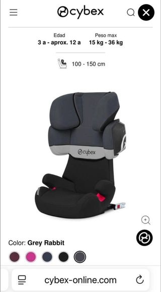 Silla coche Cybex 2-Fix