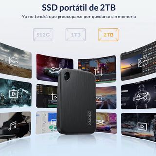 iDsonix SSD Portátil 2TB