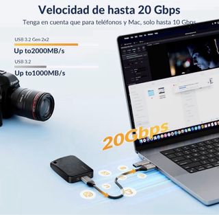 iDsonix SSD Portátil 2TB