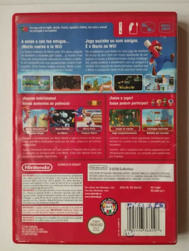 New Super Mario Bros. Wii para Nintendo Wii
