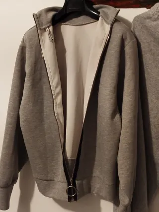 Conjunto chándal gris