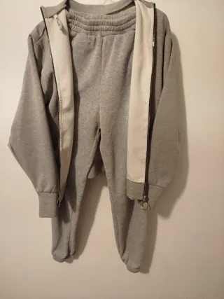 Conjunto chándal gris