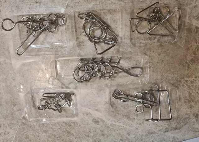 6 Puzzles Metálicos Andreu