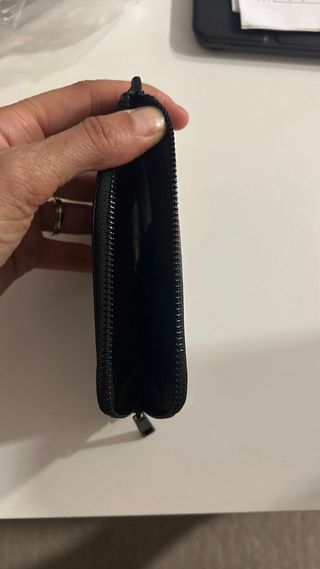 Cartera Tarjetero Carolina Herrera Negra