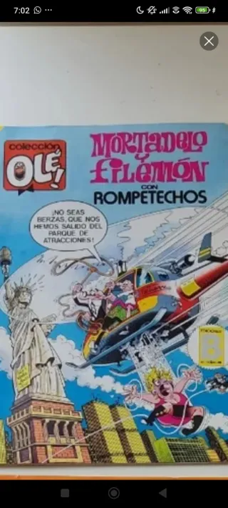 Tebeos Mortadelo y Filemón 
